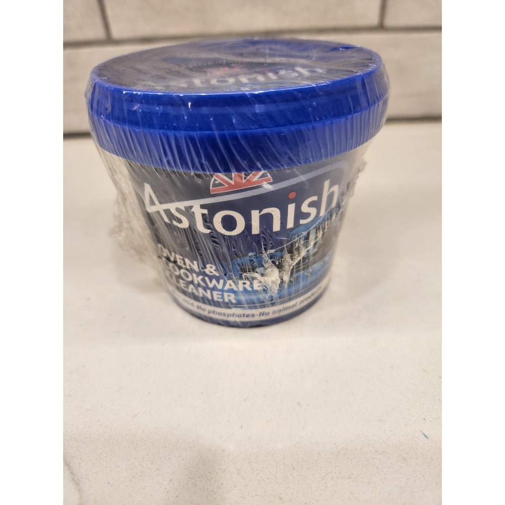 New Astonish Oven & Cookware Cleaner Cleaning Paste 500‎ g 17 Oz Sealed New